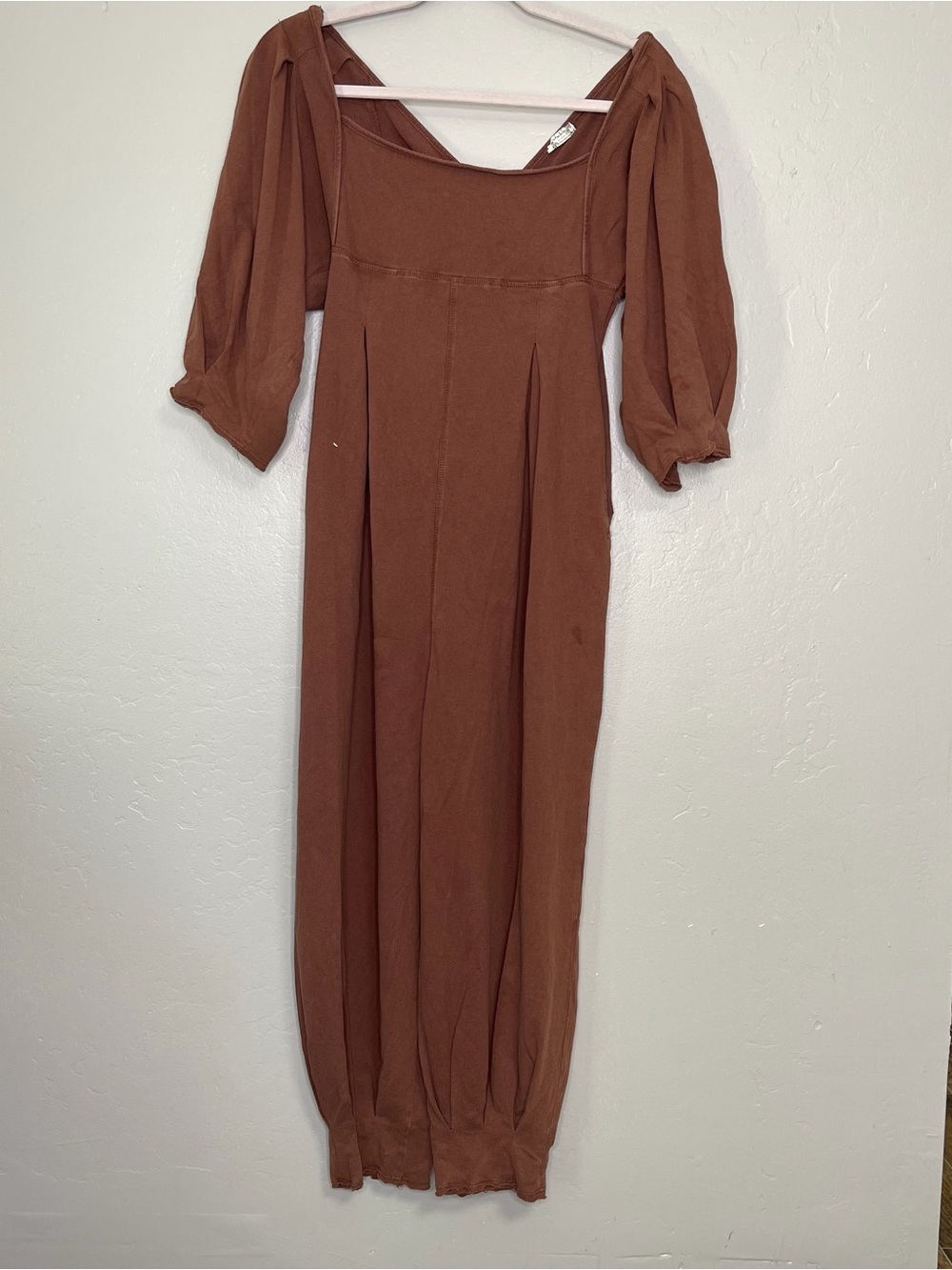 Free People Women’s Lotta Love Romper In Brown Sz XS
